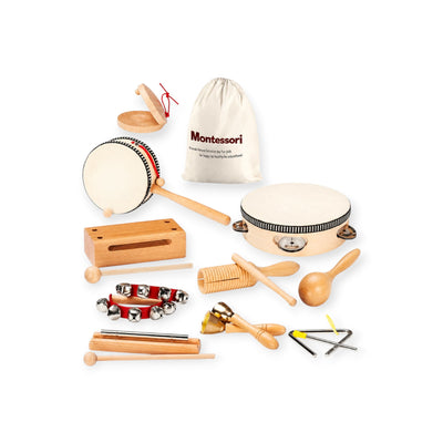 Montessori Musikinstrumenten Set 10