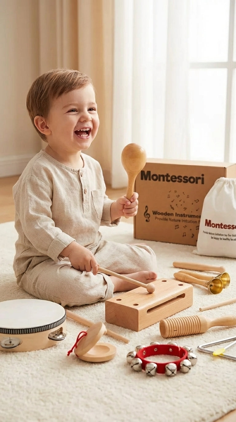 Montessori Musikinstrumenten Set 10