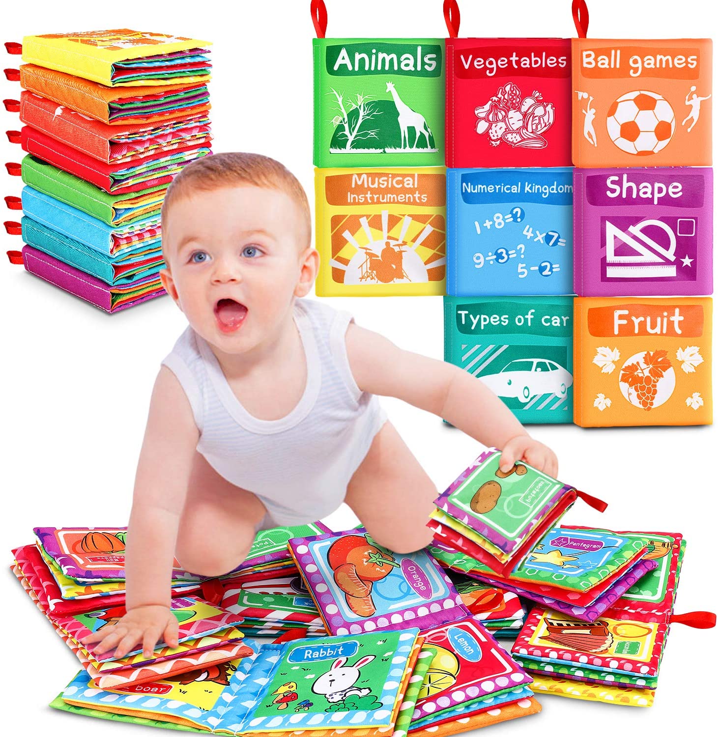 Livre Montessori en Tissu