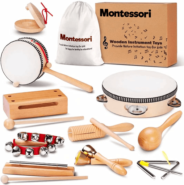 8 campanas musicales Montessori - Instrumentos musicales - Jilu